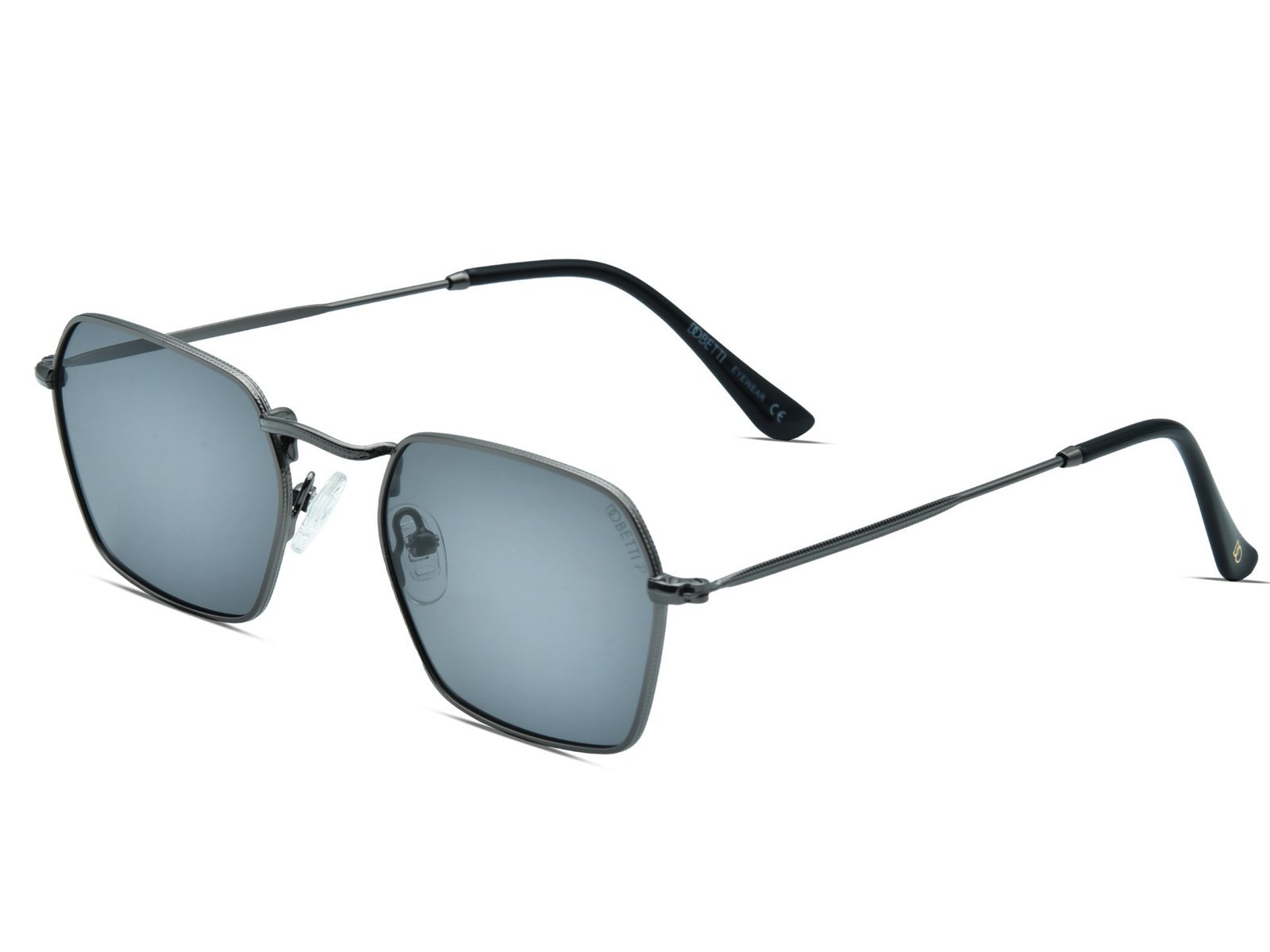 Glossy Gunmetal / Solid Grey